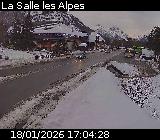 Caméra routière France - D1091, La-Salle-les-Alpes en provenance de Briançon, à proximité de Serre-Chevalier