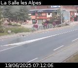 Caméra routière France - D1091, La-Salle-les-Alpes en provenance de Briançon, à proximité de Serre-Chevalier