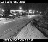 Caméra routière France - D1091, La-Salle-les-Alpes en provenance de Briançon, à proximité de Serre-Chevalier