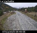 Webcam à la sortie de Briançon, au niveau du lieu-dit de La Vachette, à proximité de la Nationale 94 qui mène à l'Italie