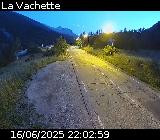 Webcam à la sortie de Briançon, au niveau du lieu-dit de La Vachette, à proximité de la Nationale 94 qui mène à l'Italie