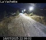 Webcam à la sortie de Briançon, au niveau du lieu-dit de La Vachette, à proximité de la Nationale 94 qui mène à l'Italie