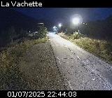 Webcam à la sortie de Briançon, au niveau du lieu-dit de La Vachette, à proximité de la Nationale 94 qui mène à l'Italie