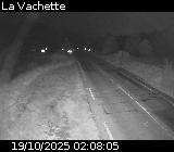 Webcam à la sortie de Briançon, au niveau du lieu-dit de La Vachette, à proximité de la Nationale 94 qui mène à l'Italie