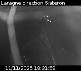 <h2>Webcam à Laragne sur la D1075 à la frontière entre les Hautes-Alpes et les Alpes-de-Haute-Provence. Vue orientée vers Sisteron</h2>