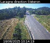<h2>Webcam à Laragne sur la D1075 à la frontière entre les Hautes-Alpes et les Alpes-de-Haute-Provence. Vue orientée vers Sisteron</h2>