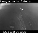 <h2>Webcam à Laragne sur la D1075 à la frontière entre les Hautes-Alpes et les Alpes-de-Haute-Provence. Vue orientée vers Sisteron</h2>