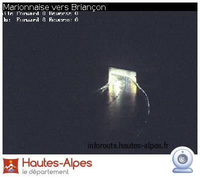 Webcam Galerie de la Marionnaise, vers Briançon (D1091)