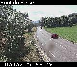 Webcam à Saint-Jean-Saint-Nicolas au niveau du Pont du fossé sur route d'Orcières (D944)