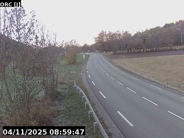 <h2>Webcam à Saint-Jean-Saint-Nicolas au niveau du Pont du fossé sur route d'Orcières (D944)</h2>