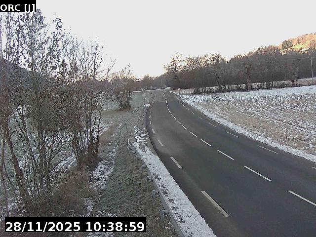 <h2>Webcam à Saint-Jean-Saint-Nicolas au niveau du Pont du fossé sur route d'Orcières (D944)</h2>