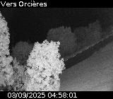 <h2>Webcam sur la route de montagne permettant d'accéder à la station de ski des Orcières sur la D76</h2>