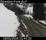 <h2>Webcam sur la route de montagne permettant d'accéder à la station de ski des Orcières sur la D76</h2>