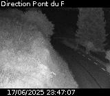 <h2>Webcam sur la route de montagne permettant d'accéder à la station de ski des Orcières sur la D76</h2>