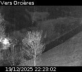 <h2>Webcam sur la route de montagne permettant d'accéder à la station de ski des Orcières sur la D76</h2>