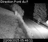 <h2>Webcam sur la route de montagne permettant d'accéder à la station de ski des Orcières sur la D76</h2>
