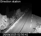 <h2>Webcam sur la route de montagne permettant d'accéder à la station de ski des Orcières sur la D76</h2>