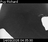 Webcam au niveau du lieu-dit Puy Richard sur la D335, dans la commune de Puy-Saint-Pierre