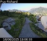 Webcam au niveau du lieu-dit Puy Richard sur la D335, dans la commune de Puy-Saint-Pierre