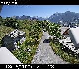 Webcam au niveau du lieu-dit Puy Richard sur la D335, dans la commune de Puy-Saint-Pierre