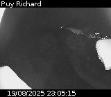 Webcam au niveau du lieu-dit Puy Richard sur la D335, dans la commune de Puy-Saint-Pierre