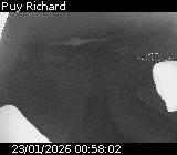 Webcam au niveau du lieu-dit Puy Richard sur la D335, dans la commune de Puy-Saint-Pierre