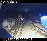 <h2>Webcam au niveau du lieu-dit Puy Richard sur la D335, dans la commune de Puy-Saint-Pierre</h2>