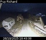 Webcam au niveau du lieu-dit Puy Richard sur la D335, dans la commune de Puy-Saint-Pierre