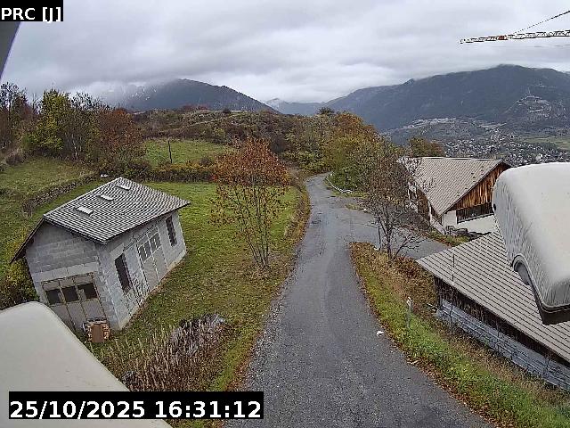 Webcam au niveau du lieu-dit Puy Richard sur la D335, dans la commune de Puy-Saint-Pierre