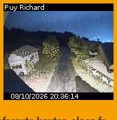 Webcam Puy Richard, sur les hauts de Briançon (D335)