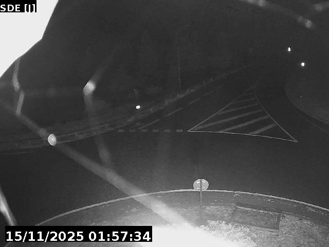 <h2>Webcam à l'entrée de la station Super Devoluy. Vue orientée vers la sortie de la station</h2>